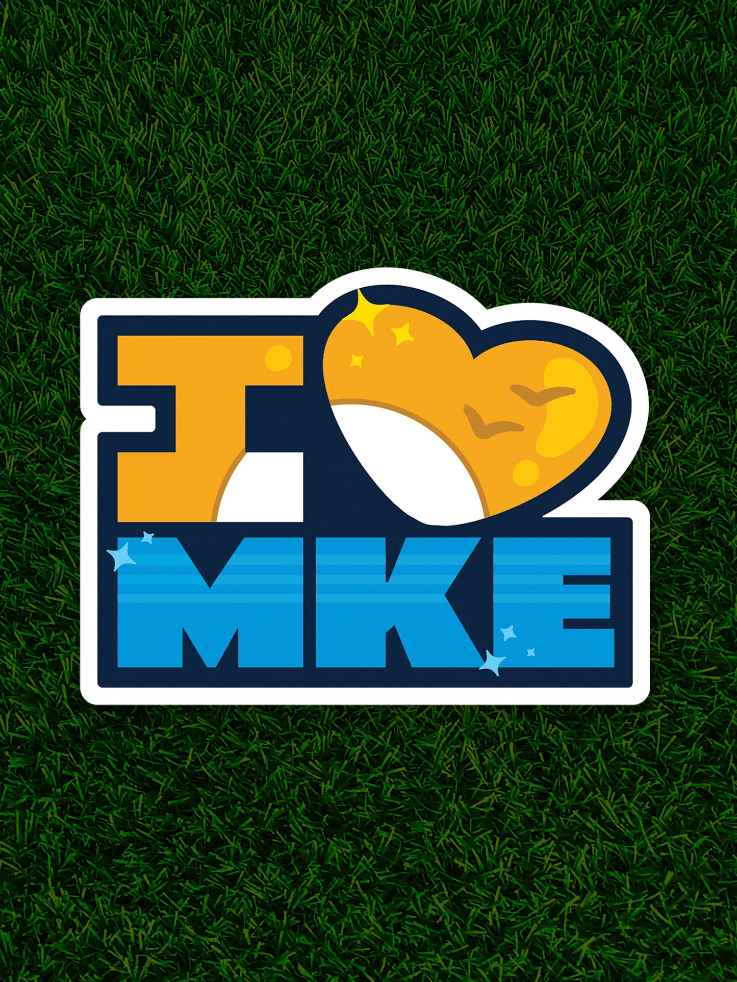 I Heart MKE Sticker