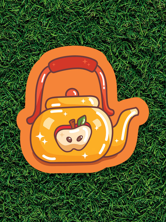Apple Teapot Sticker