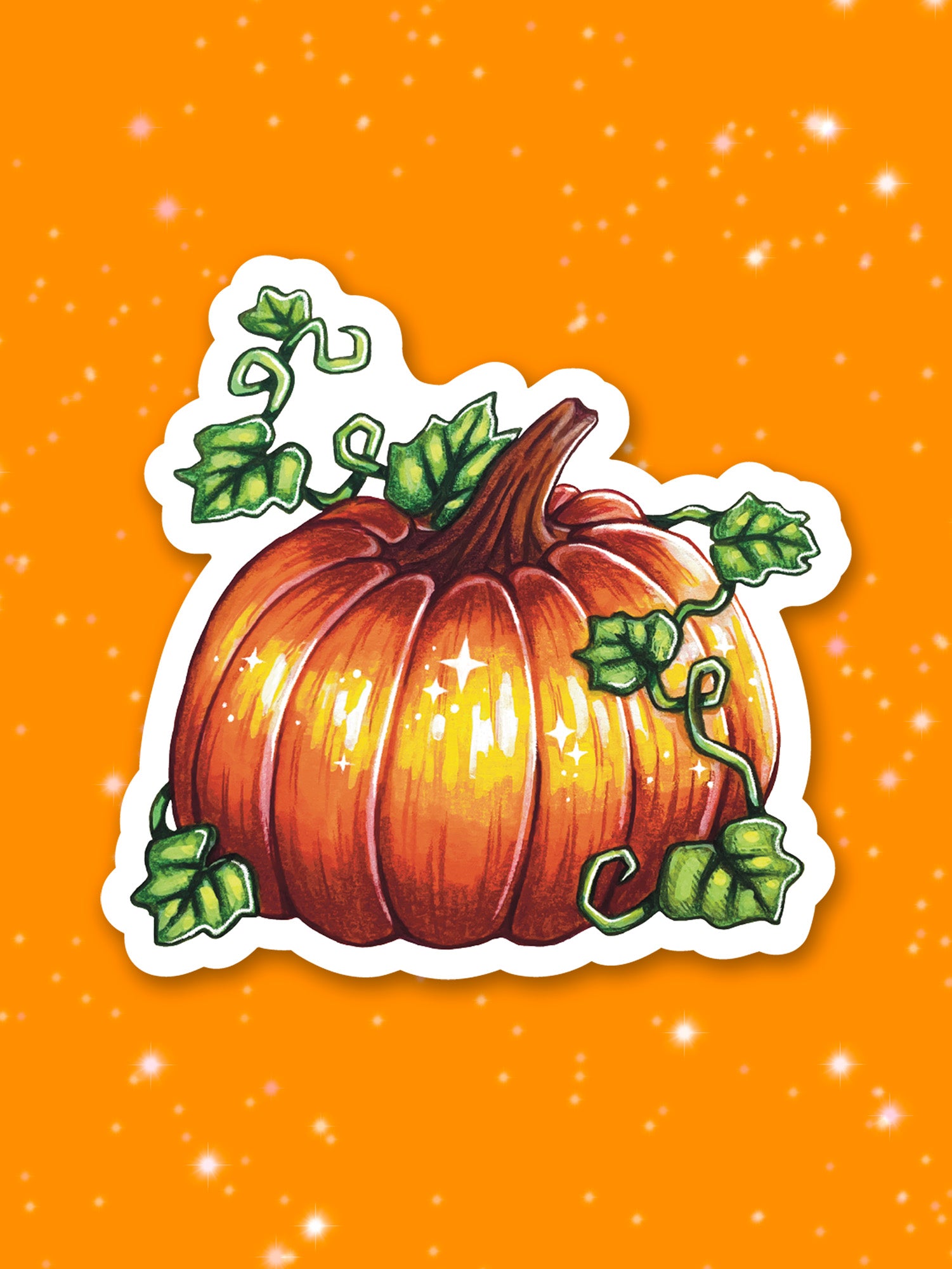 Pumpkin Sticker