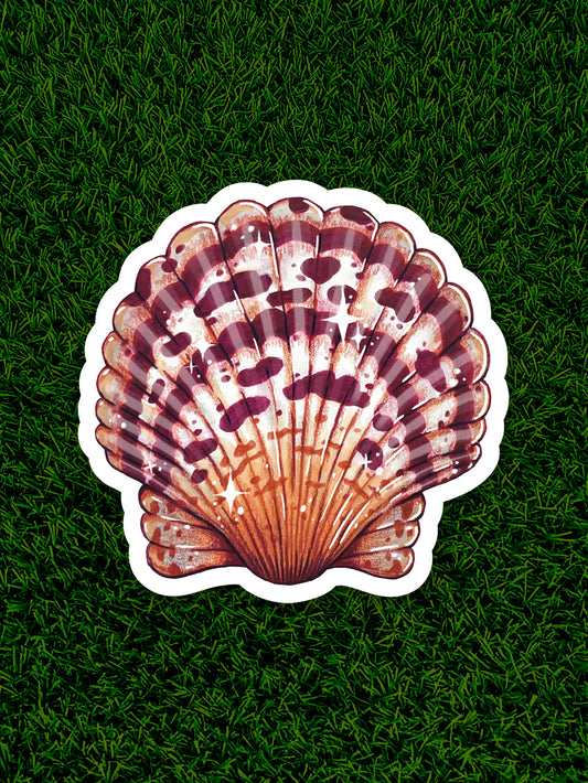 Scallop Shell Sticker